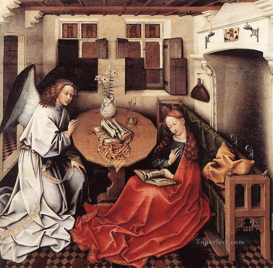 Annunciation Robert Campin Oil Paintings